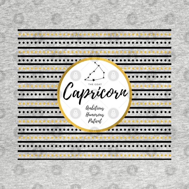 Zodiac Constellation | Capricorn by Unpossible Tees